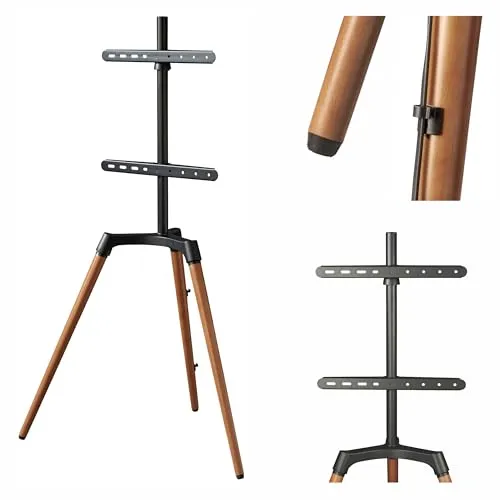 Hama TV-Ständer freistehend, schwenkbar, höhenverstellbar, 165cm (65