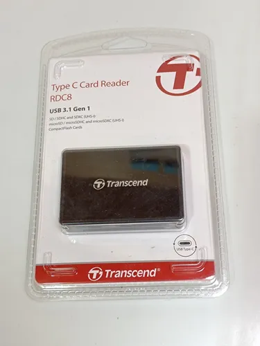 Transcend Externer Speicherkartenleser USB-C (USB 3.1 ) TS-RDC8K2 Schwarz_0.08_6