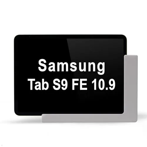 TabLines TWP032 Wandhalterung für Samsung Tab S9 FE 10.9 (Silber)