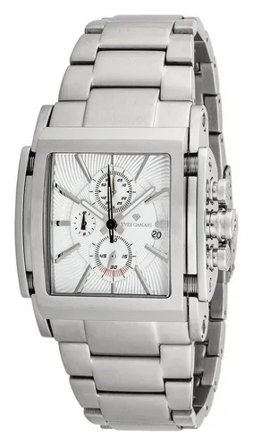 Yves Camani Quarzuhr ESCAUT - Armbanduhr mit Datumsanzeige und separater Sekunde, kratzfestem Mineralglas und wasserdicht bis 5 ATM – ideal für stilbewusste Träger.