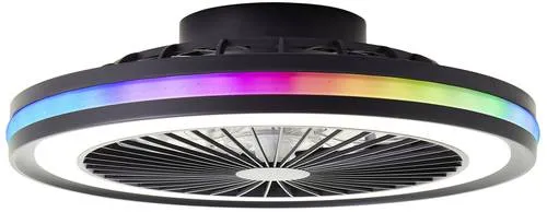 Brilliant G99280/06 Palmero LED-Deckenleuchte 40W Schwarz in schwarz von Brilliant