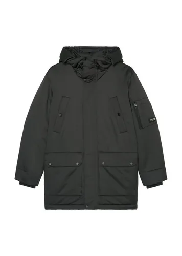 Marc O'Polo Herren Parka mit Kapuze, Grau (Broken Graphite), XL - Funktionsjacke mit wasserabweisender Oberfläche und nachhaltiger Qualität, ideal für jeden Tag und vielseitig kombinierbar.
