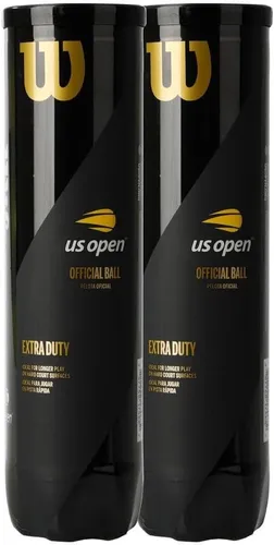 Wilson US Open Tennisbälle 2x 4er Dose gelb