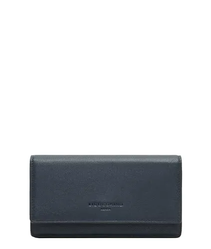 Liebeskind Berlin Slam L ECOM Vintage Goat Peacoat - Eleganter Geldbeutel aus hochwertigem Ziegenleder, bietet viel Platz für Karten und Bargeld – stilvoll und praktisch für den täglichen Gebrauch.