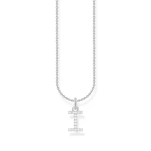 THOMAS SABO Halskette Buchstabe I aus 925 Sterling Silber von THOMAS SABO