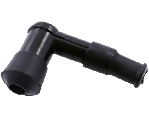 Zündkerzenstecker 90° lang schwarz