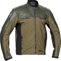 Halvarssons Motorradjacke Textile Jacket Holmen Brown/Olive Green 54 - Motorradjacke aus strapazierfähigem Polyester, Größe 54, mit stilvollem Brown/Olive Green Design für optimalen Schutz und Komfort auf der Straße.