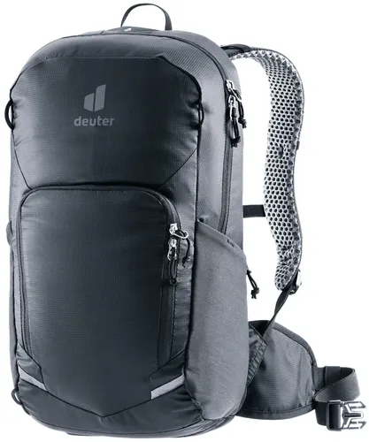 deuter Bike I 20 Fahrradrucksack - Rucksack für Bike & Hike mit Airstripes-Rückensystem für optimale Belüftung und Tragekomfort. Inklusive Regenhülle, Stockhalterung und Platz für eine 3L Trinkblase – ideal für Abenteuer in der Natur.