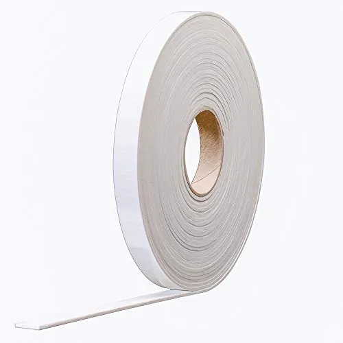 HSF EPDM - SBR Zellkautschuk 12mmx2mm cremeweiß einseitig selbstklebend 10m Rolle