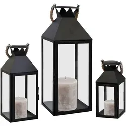 INDA-Exclusiv 3er Set XXL Gartenlaterne