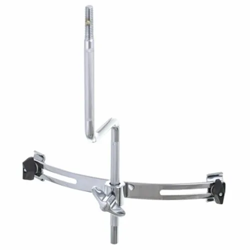Sonor ZM6550 Universal Holder - Sonor ZM6550 Universalhalter für Marsch Trommel, vielseitig einsetzbar als Bongohalter und inklusive Befestigungsschelle und S-Stange.