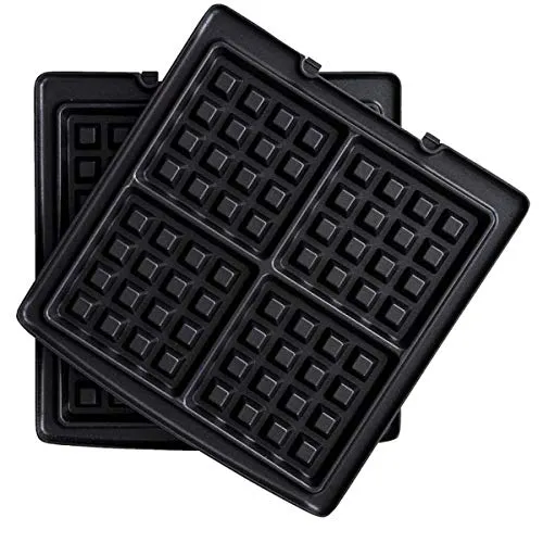 Solis Waffel Platten Set Grill & More in schwarz von Solis