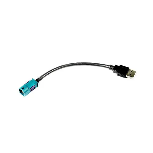 USB-Adapterkabel zum Erhalt der originalen USB-Buchse kompatibel mit BMW 1 3 5 X1 E-Serie, Mini