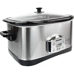 Syntrox Germany Slow Cooker 7,5 L Lotel – Energieeffizienter Schongarer für köstliche Familiengerichte