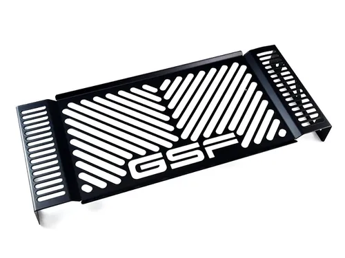 ZIEGER Kühlerabdeckung für Suzuki GSF 650 Bandit BJ 2007-14Wasserkühler Logo sch