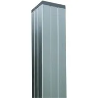 GartenLand Aluminium Steckzaunpfosten 240 cm - Zaunpfosten aus hochwertigem Aluminium, ideal zum Einbetonieren. Langlebig und rostfrei, perfekt für stabile Steckzäune im Garten.