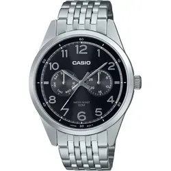 Casio MTP-E340D-1AV Edelstahl Herrenuhr
