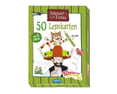 Trötsch Verlag Karteikarten TRÖTSCH Lernkarten Petterson und Findus 50 Stück