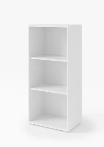 Bega Consult Aktenregal in weiß mit 3 Fächern und 2 Einlegeböden, BxHxT: 52,5x114x35 cm