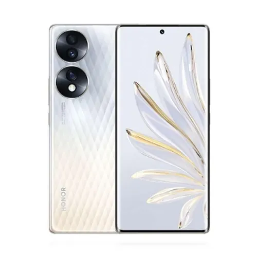 HONOR 70 5G 256GB 8GB Crystal Silver - Hochleistungs-Smartphone - Smartphone mit 54MP Triple-Kamera und 6,67