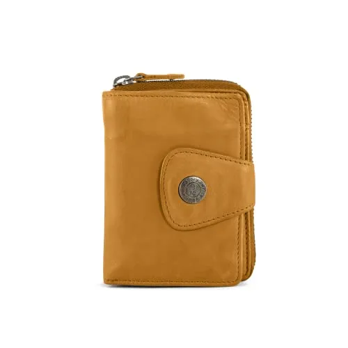 Cas8 Damen Portemonnaie Mabel in gelb von Cas8