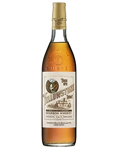 Yellowstone SELECT Kentucky Straight Bourbon Whiskey 0.7 l - Whisky, ideal zum Verschenken oder selbst Genießen, klar und mild mit harmonischem Geschmack.