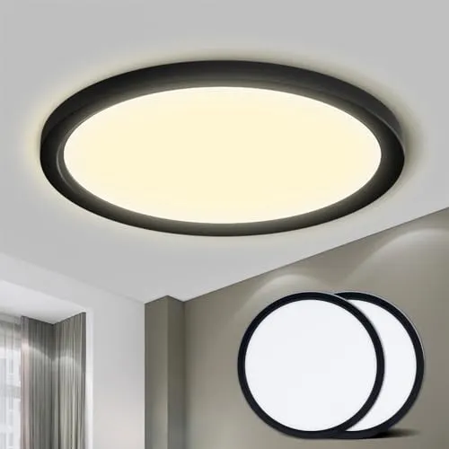 LQWELL LED Deckenleuchte Rund Flach von LQWELL