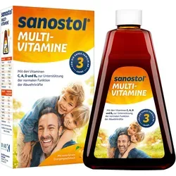 Sanostol Multi-Vitamine Saft 460 ml von Sanostol