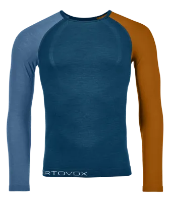 Ortovox Merino 120 Competition Light Long Sleeve petrol blue - Größe XL 85541