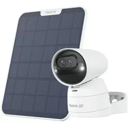 Reolink Argus Track 4K Überwachungskamera mit Solarpanel - Überwachungskamera für Innen- und Außenbereich mit 8MP Farbnachtsicht, intelligenter Erkennung und 2-Wege-Audio – ideal für moderne Sicherheitstechnik.