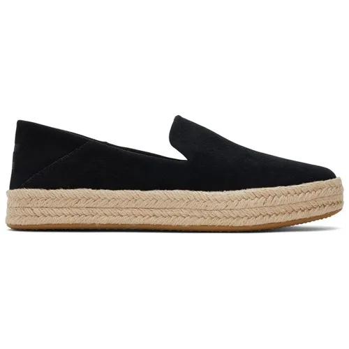 Toms Damen Carolina_Black Sneaker, Schwarz, 38 EU von TOMS