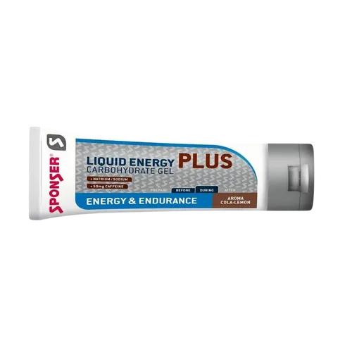 SPONSER ENERGY-GEL LIQUID ENERGY PLUS 70G TUBE COLA-LEMON 17323