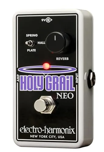 Electro Harmonix Holy Grail Neo - Gitarren-Effektgerät für einzigartige Hall-Effekte, Made in USA und ideal für kreative Musiker.