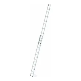 Aluminium-Seilzugleiter 2-teilig mit 2x16 Sprossen