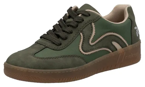 Rieker Damen M5512 Sneaker Low - Damen-Sneaker mit atmungsaktivem Material, normaler Passform und klassischem, elegantem Look für höchsten Tragekomfort.