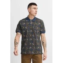 Blend 20715185 Polo Herren Poloshirt - Poloshirt für Herren mit Polokragen und floralem Muster, aus 100% Baumwolle für hohen Tragekomfort. Ideal für lässige Anlässe.