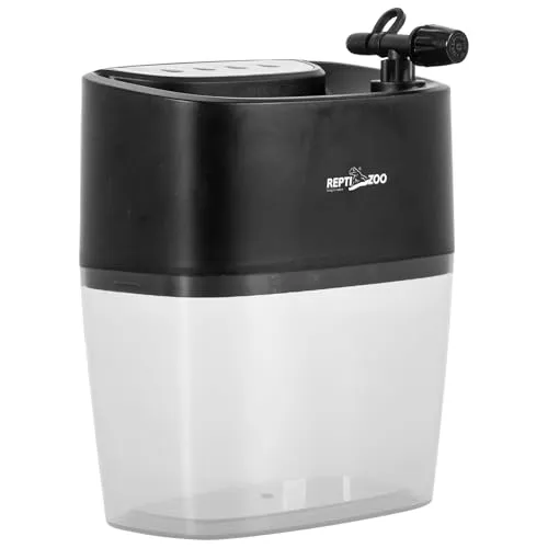 ReptiZoo tragbare Mini-Beregnungsanlage (TR08) - Praktische Gießkanne mit individuell einstellbarer Beregnungsanlage, ideal für Pflanzenpflege und Terrarien, 0,8l Tank für optimale Bewässerung.