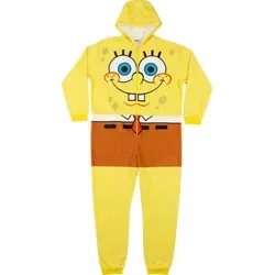 SpongeBob Schwammkopf Kostüm für Damen und Herren in gelb von United Labels