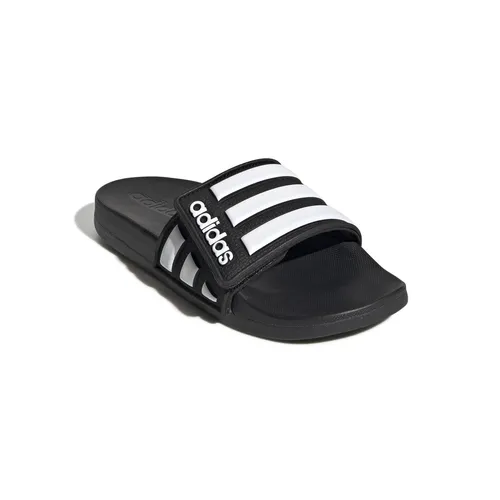 adidas Adilette Comfort Adjustable Badeschuhe für Kinder - Wanderschuhe mit weicher Dämpfung und verstellbarem Klettverschluss für perfekten Sitz. Ideal für Schwimmunterricht und Spielspaß!