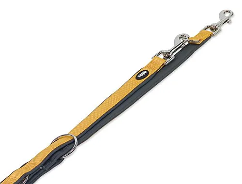 Nobby Führleine Classic Preno, orange/grau L: 200 cm, B: 25/35 mm, 1 Stück