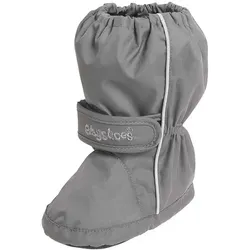 Playshoes Unisex Kinder Thermo Bootie Schneeschuh, Grau, 18/19 EU - Stiefel für Jungen mit 3M Thinsulate-Isolation, wind- und wasserabweisend, ideal für kalte Wintertage und sicheres Spielen im Freien.
