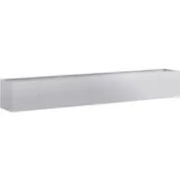 vidaXL Pflanzkübel 280x40x40 cm aus verzinktem Stahl - Garten-Zubehör: Langlebiger Pflanzkübel aus verzinktem Stahl, ideal für Gärten und Terrassen, bietet viel Platz und Stabilität für eine optimale Wachstumsumgebung.