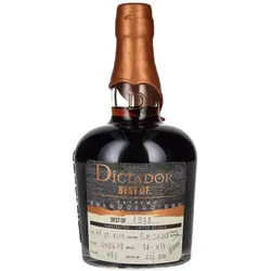 Dictador BEST OF 1978 EXTREMO Colombian Rum 41YO