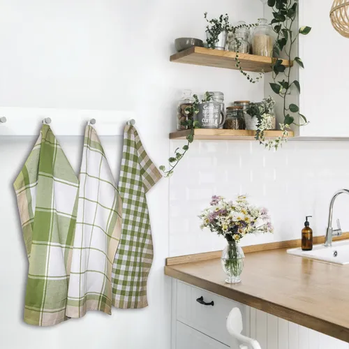 Dyckhoff Geschirrtücher 50 cm x 70 cm olive 02902 99 300