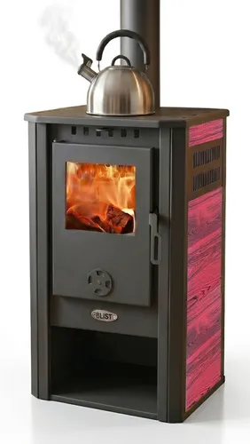Kaminofen Atene S 4.0 Keramik Rot