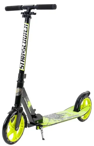 Star-Scooter Cityroller 205 mm - Klappbar & Höhenverstellbar für Kids - Roller/Kickboards für Kinder ab 8 Jahren, mit XXL Trittbrett, Stoßdämpfung und rutschfesten Handgriffen für sicheres Cruisen in der Stadt.