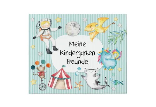 Produktbild PAPIERDRACHEN Tagebuch Freundebuch für Kinder - Schulfreunde