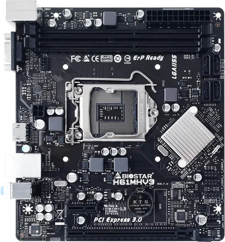 Biostar H61MHV3 Mainboard