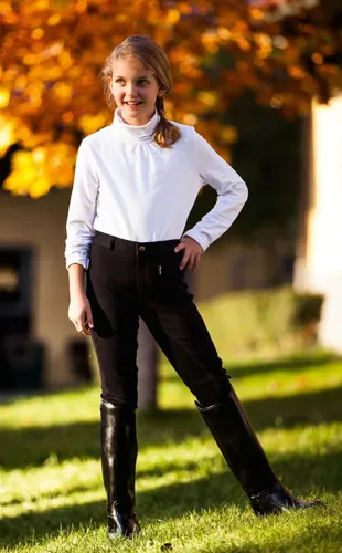 Kerbl Reithose Economic Teens schwarz, Gr. 176