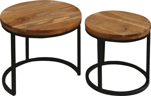 byLIVING Couchtisch Selma in braun von byLIVING